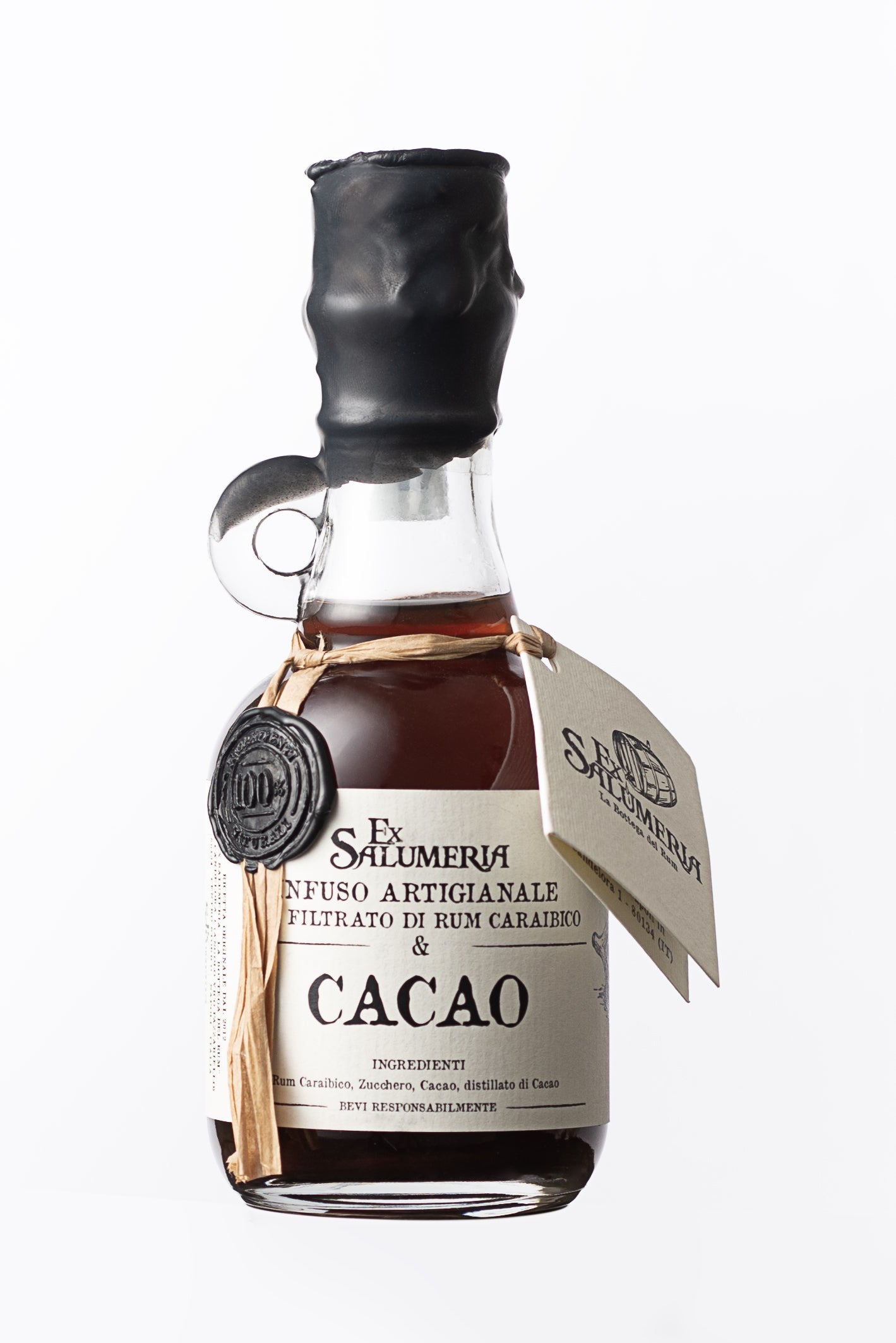 Infundierter Rum mit Kakao 20cl