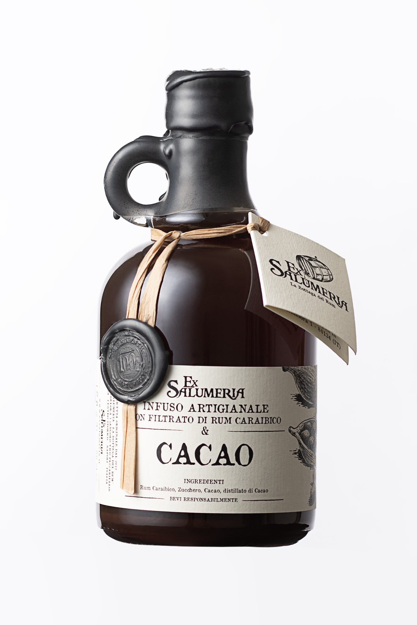 Infundierter Rum mit Kakao 50cl