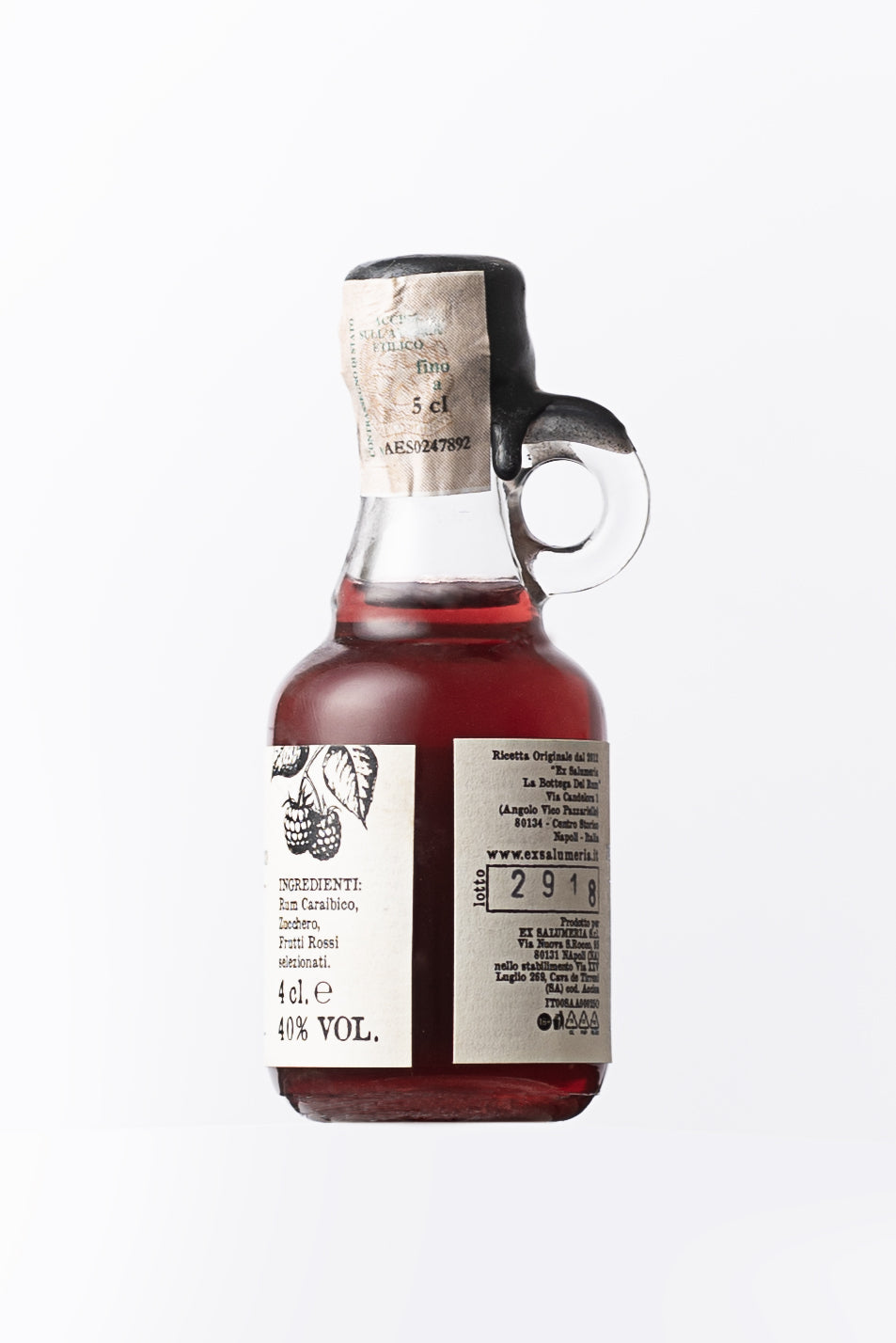 Infuso Rum ai Frutti Rossi 4cl